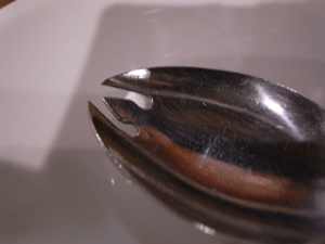 先割れスプーン