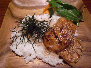 つくねと蓮根